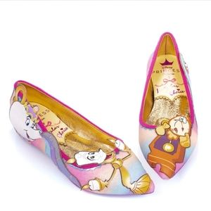 ladies flats pumps beauty and the beast size 3,4,5,6,7 ladies flats pumps beauty and the beast size 3,4,5,6,7